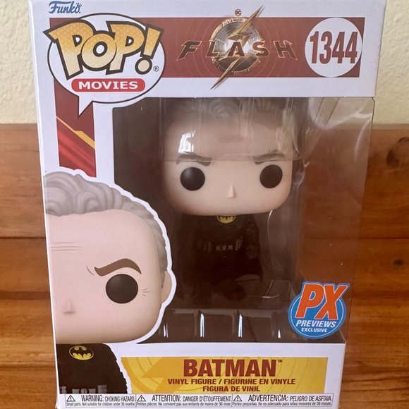 Funko POP! #1344 Flash Movie Unmasked Batman Funko Pop! Vinyl Figure - PX Exclus - Picture 4 of 9